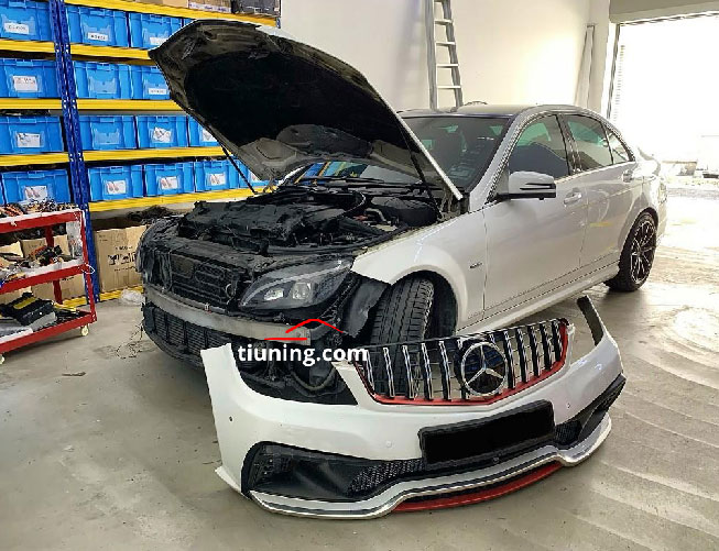 کیت بدنه بنز C200