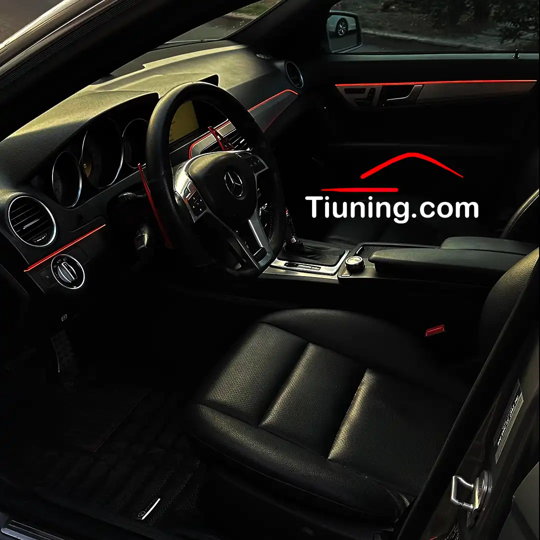 نورپردازی بنز C-class
